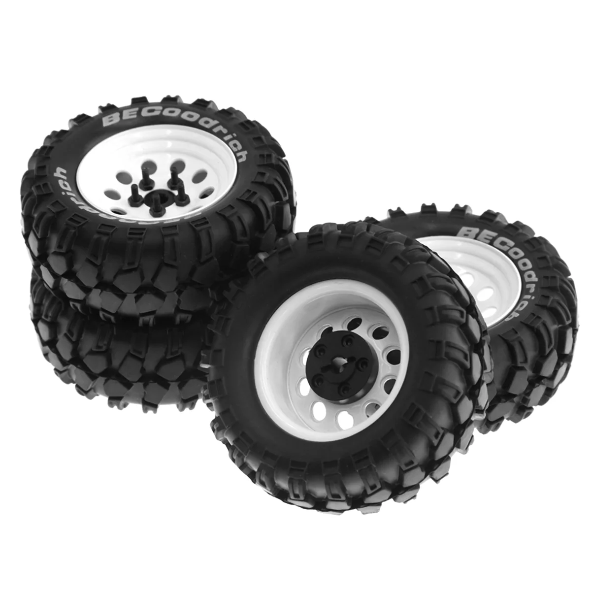 

4 шт., резиновые шины для Traxxas 1,9, 1/10 дюйма, 93 мм