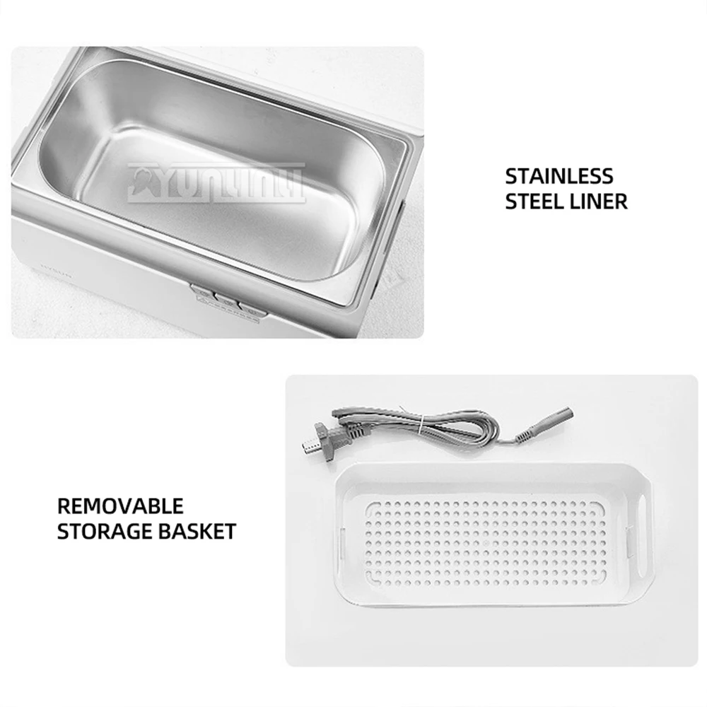 3L Automatic Vegetable and Fruit Washer Household Ultrasonic Cleaning Machine Washing Machine For Food 4
