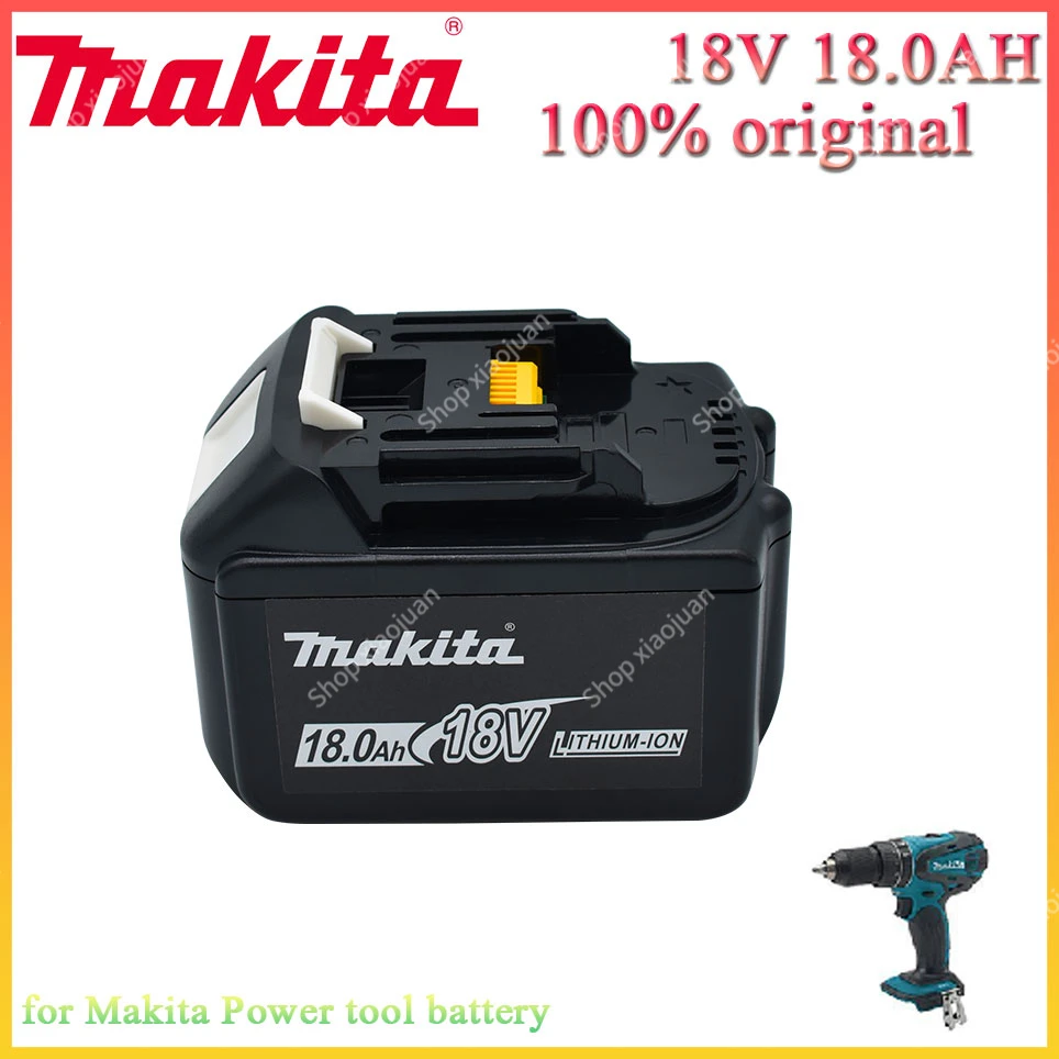 

Makita 18V 18.0Ah Rechargeable Battery ,For Makita BL1830 BL1830B BL1840 BL1840B BL1850 BL1850B Power Tools Battery
