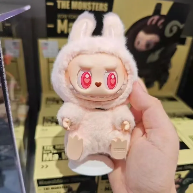 Anime Figure Toy Labubu Have A Seat Series Vinyl Pendant Doll Model Keychain
