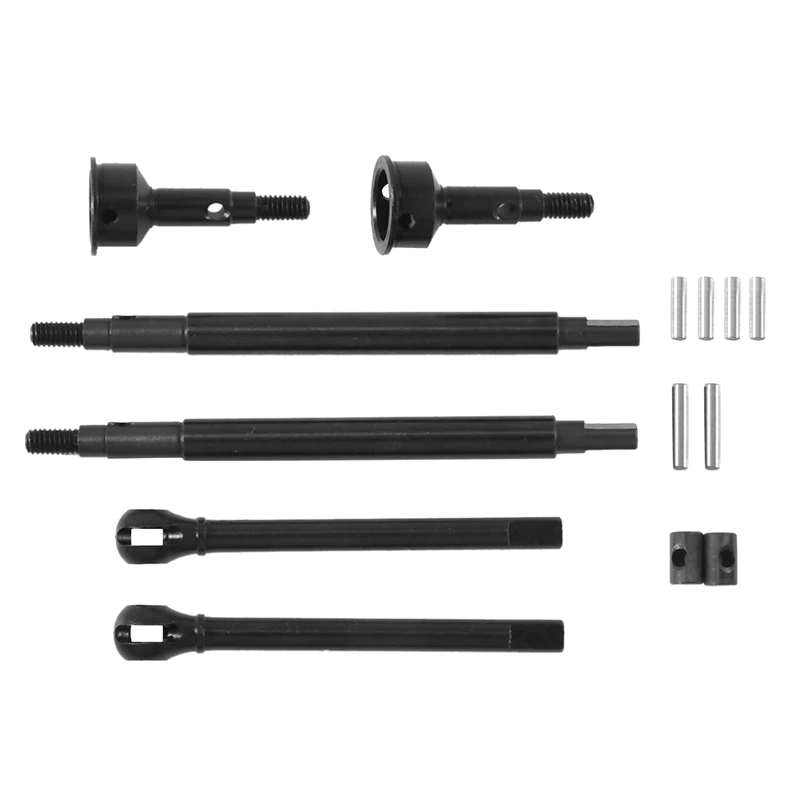 

Front And Rear Drive Shaft CVD Driveshaft Hardened Steel Parts Accessories For Traxxas TRX4M 1/18 RC Crawler Car Upgrade Parts