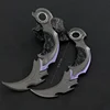 Valorant Weapon 16cm Melee Reaver 2.0 Karambit Knife 16cm Metal Game Peripheral Samurai Sword Alloy Model Keychain Kid Gift Toys 1
