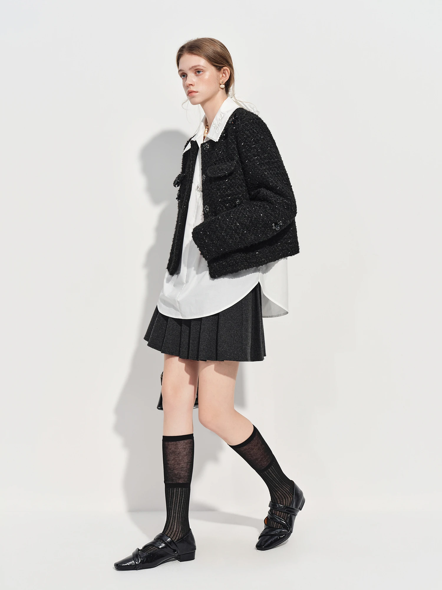 Metropolitan Bouclé A-Line Dress Suit. S783d26b9ea424e36a44e4a400d803757U