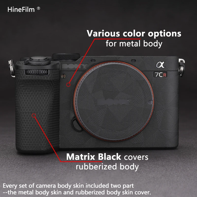 A7CR Camera Decal Skin, Sony Alpha 7CR,