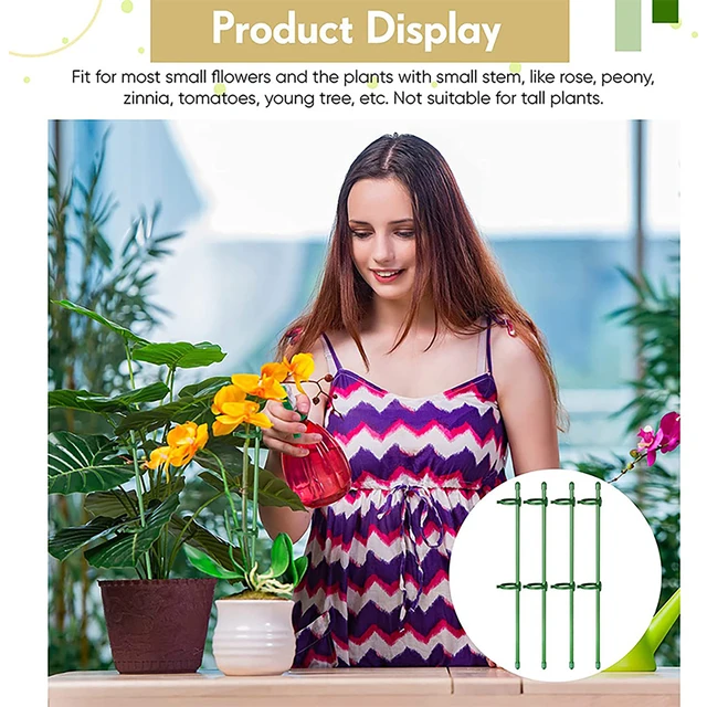 Kerti Támogató Szerszámok A Növény Tétje Újrafelhasználható És Környezetbarát Növényi Tét Díszes Művészi Kert Számára - Image 4