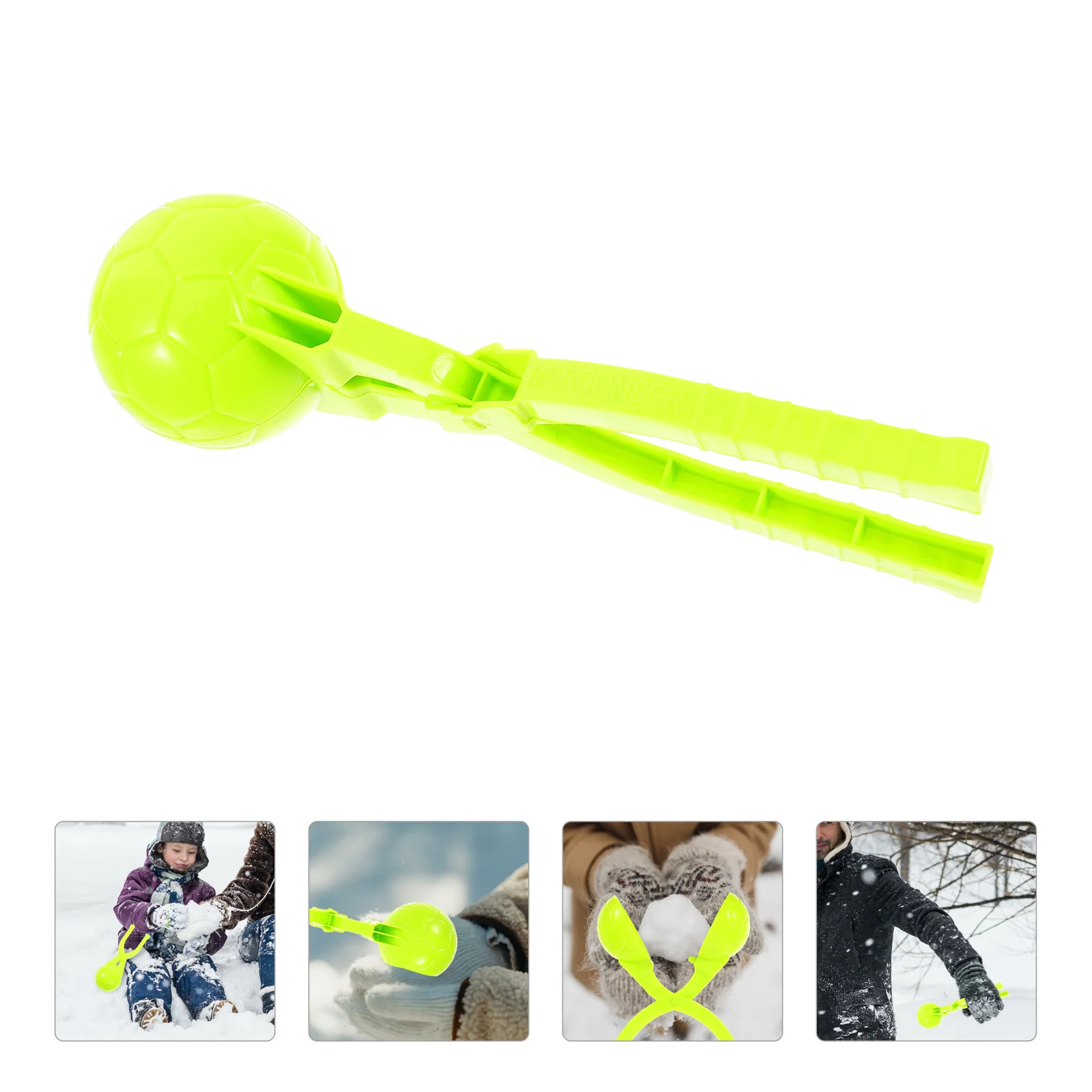 

Snowball Maker Snow Toys Football Design Snow Ball Shaper Molds Toys Snow Ball Clip Snow Ball Fights Tool Winter Snow Games Kids