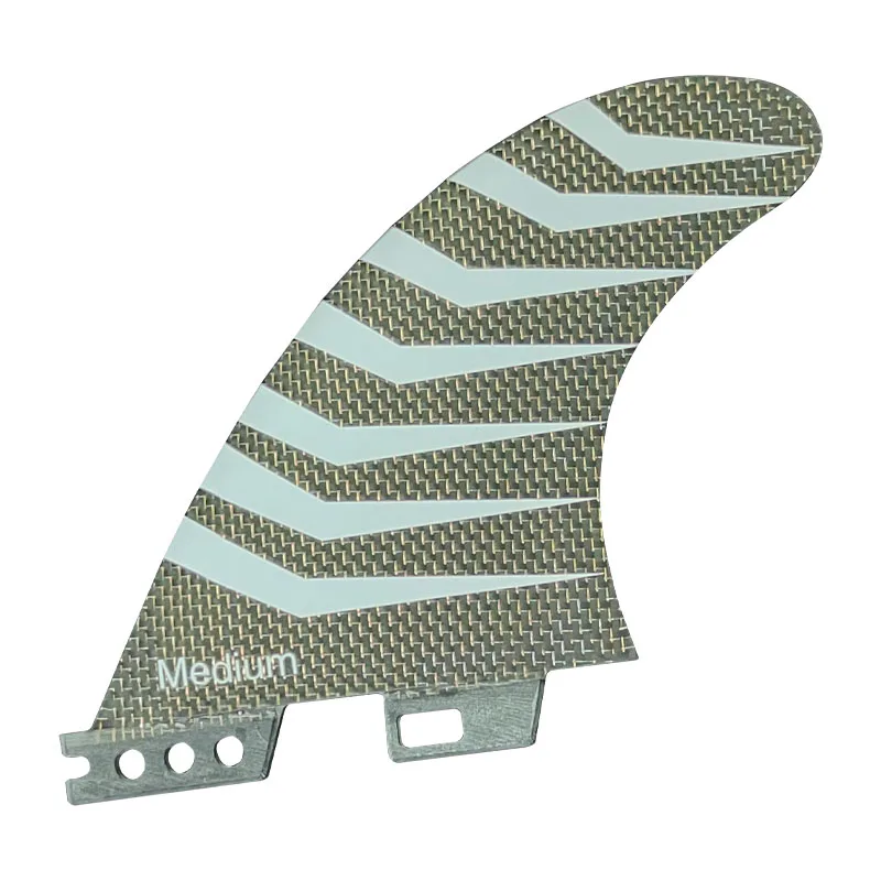 NEW FUTURE M Surfboard Fins-Ultralight Golden Carbon &Epoxy Resin Composite Composite Release System/Corrosion-Resistant Fin surfboard fin