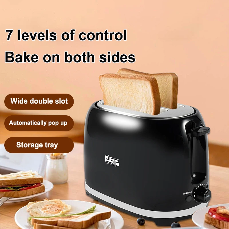 

Toaster Bread Machine 220 European Standard Fully Automatic Kitchen Household Bread Machine Portable Breakfast Machine