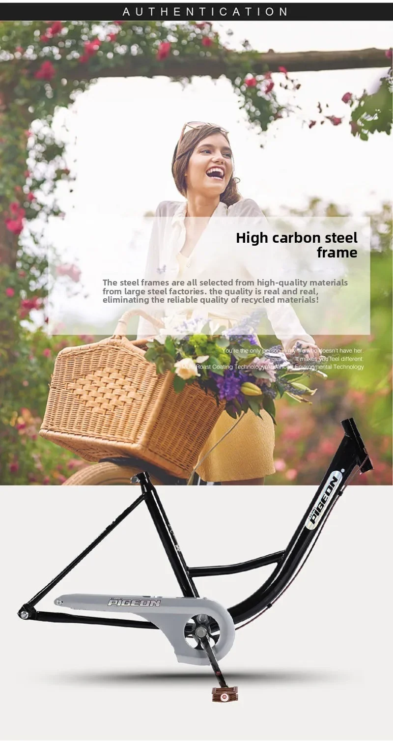 Bicicleta Adulto Wome n's Light Male Comm uter Estudiante Lady Work Bike