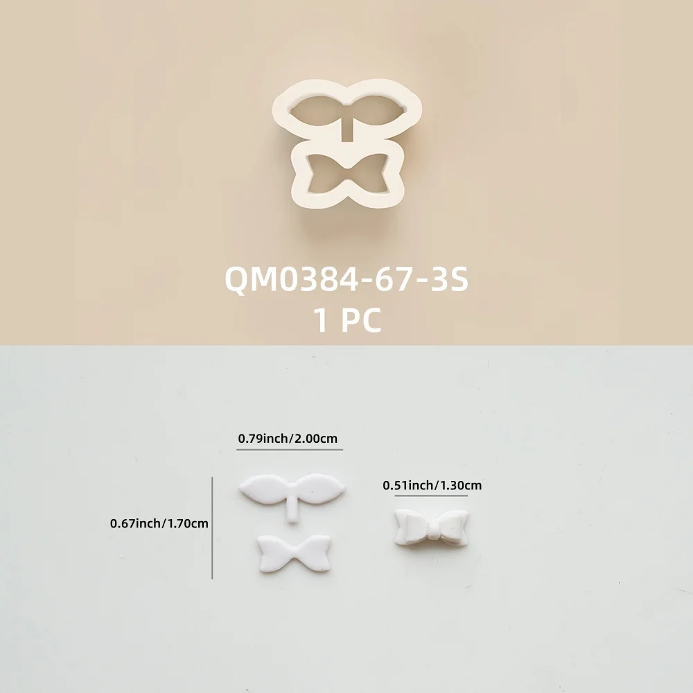 1 Stück Schmuckherstellungswerkzeug, verschiedene Formen, Schleifenformen aus Polymer-Ton für DIY-Ohrringe, handgemachte Geschenkanhänger, Dekorationswerkzeug – Detail 13