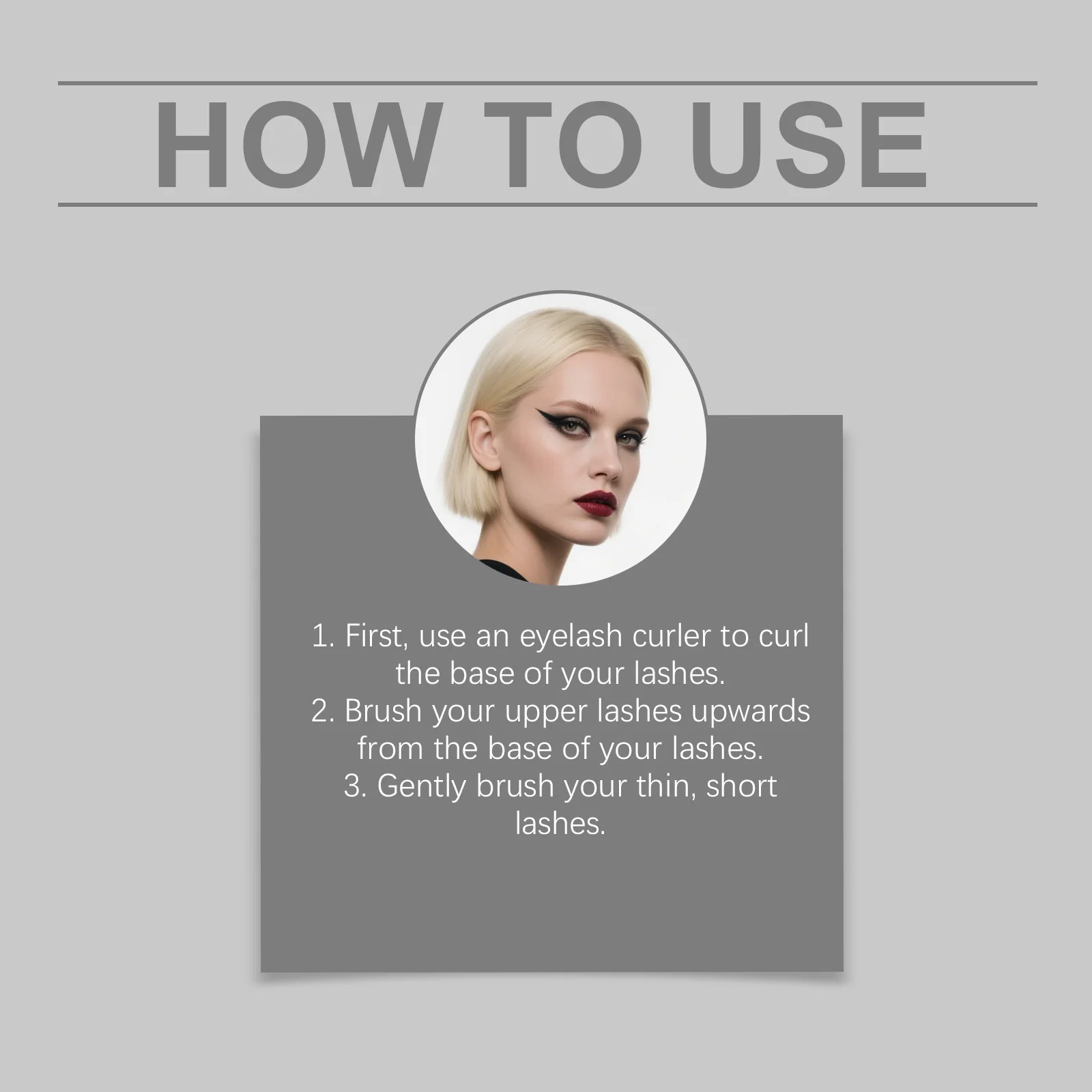 Lash Curling & Setting Primer Smudge Proof Natural Eye Makeup_voghion.com