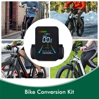 F3 e-bike NFC LCD affichage 24V/36V/48V/60V UART Scooter électrique compteur de vitesse indicateur de couleur animé 5PIN 6
