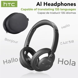 Cuffie wireless Bluetooth a orecchio aperto con traduzione AI e design ultraleggero pieghevole