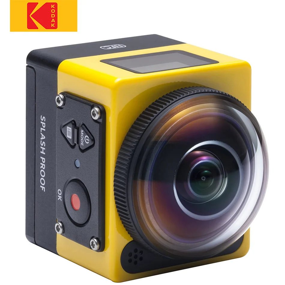 Kodak Panoramic Action Camera SP360 Degree HD 4K 1080P Anti shake  Waterproof Submersible Camera Riding Video| | - AliExpress