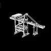 3D Metal Puzzler Engineering vehicle CRANE model KITS Assemble Jigsaw Puzzle Gift Toys For Children 4