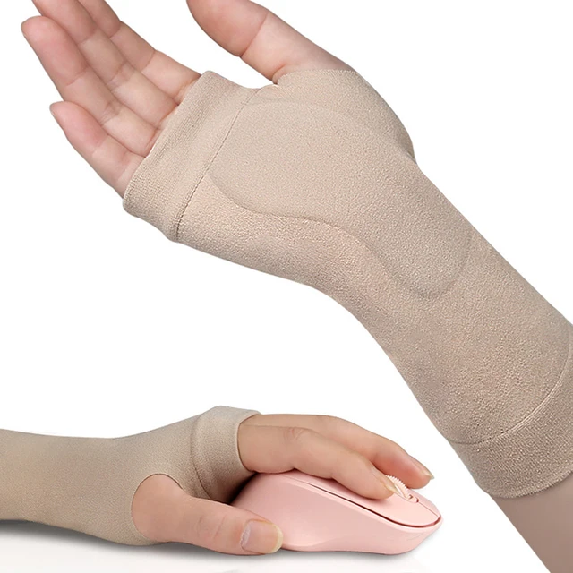 Wrist Compression Sleeves Breathable and Comfortable Wrist Brace Hand Support for Men and Women 2