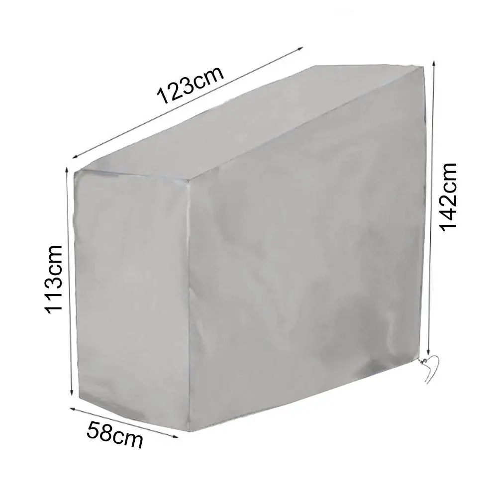 Housse De Protection étanche Pour Vélo D'appartement - Taille Universelle ~122x58x137 Cm, Anti-UV, Anti-poussière - Rilime - 12