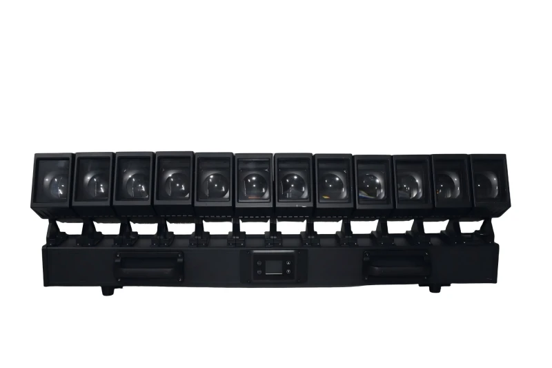 6 pieces 12x60w led moving head zoom bar light outdoor waterproof led beam movin