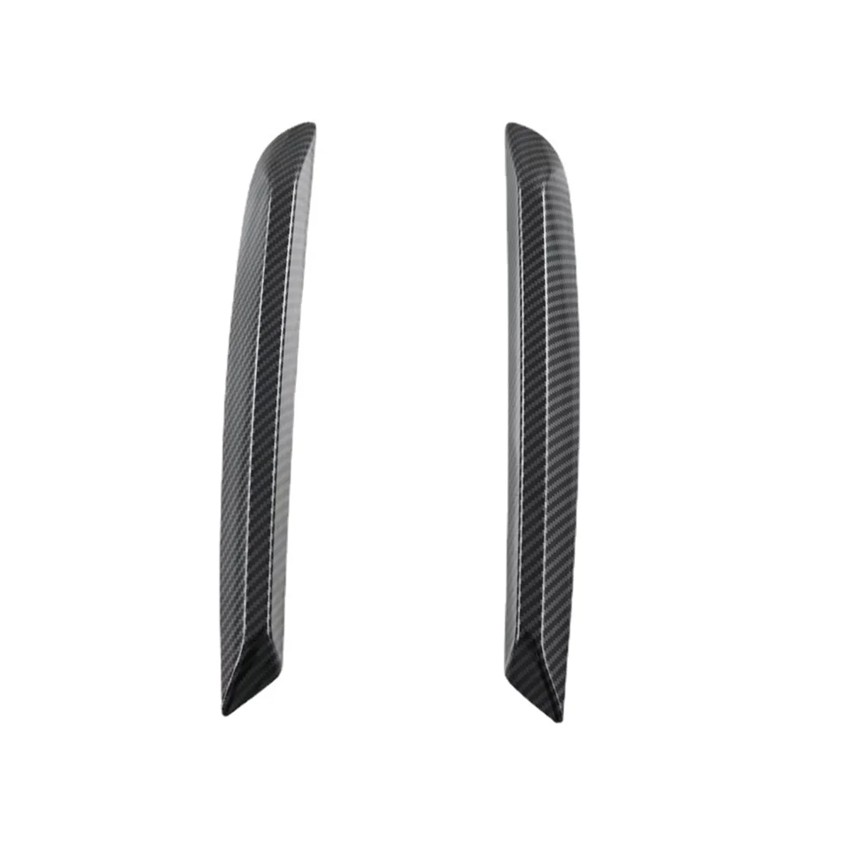 

For MG 4 MG4 EV Mulan 2023 2024 Car Front Fog Light Lamp Cover Trim Sticker Accessories ,ABS Carbon Fiber