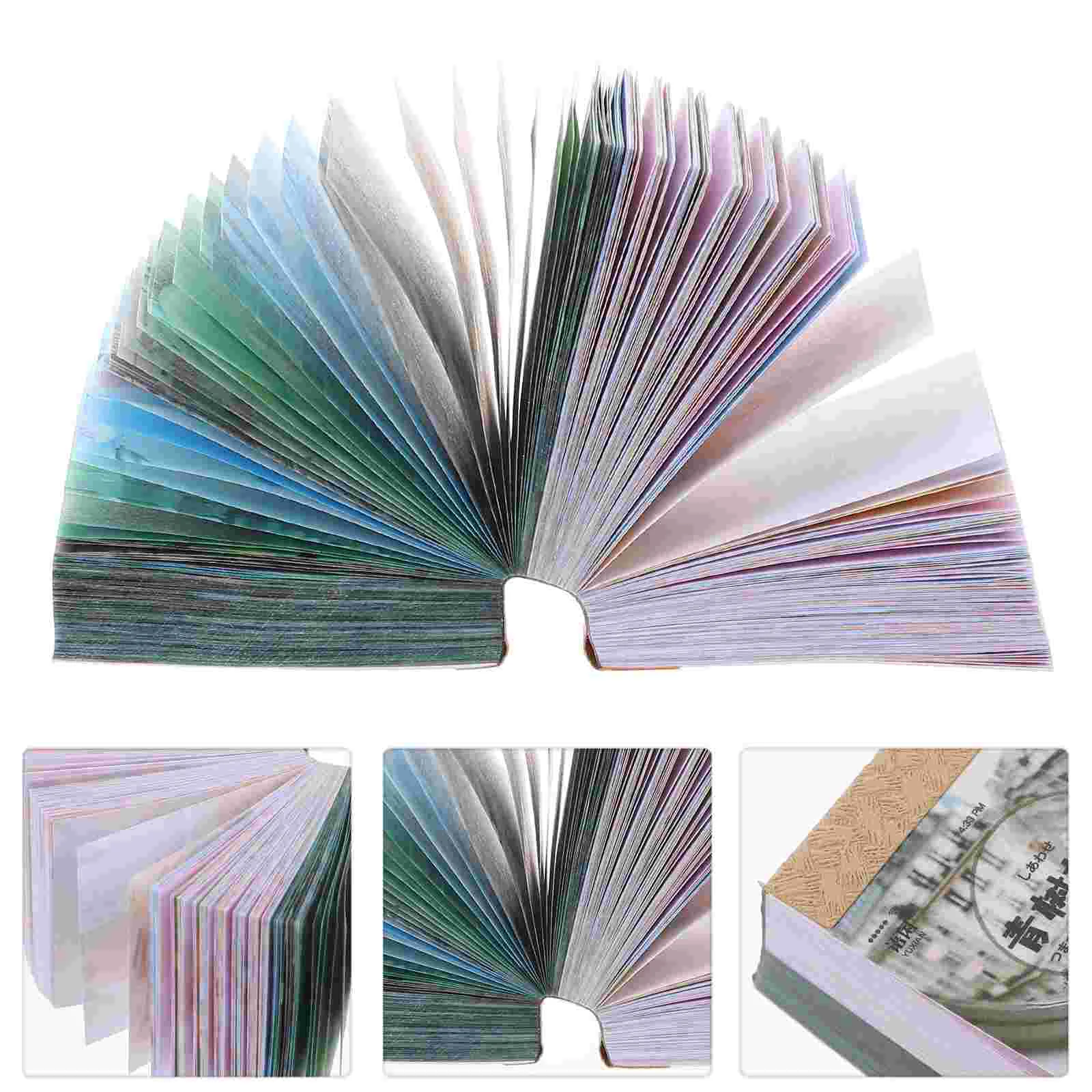 5/1/2Pcs Vintage INS DIY Scrapbooking Materials Retro Paper Label Little Books Paper For Journaling Album Notebook Diary Decor 190 pcs vintage label craft paper junk journal ephemera retro bills ticket diy album diary scrapbooking material paper packs