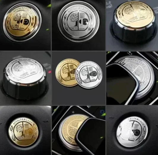 Наклейки с эмблемой интерьера AFFALTERBACH для A C E S Class CLA CLS W212 W213 W204 W205 W176 W177, аксессуары для укладки