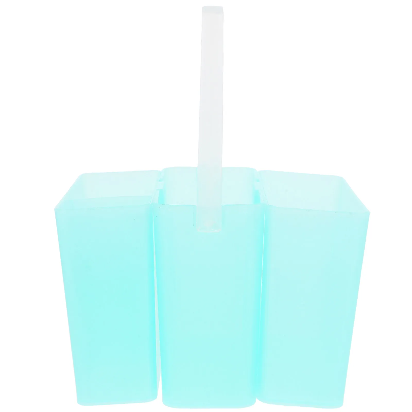 3-in-1 휴대용 페인트 브러쉬 세척기 컵 수채화 브러쉬 세척 버킷 미술용품 그린