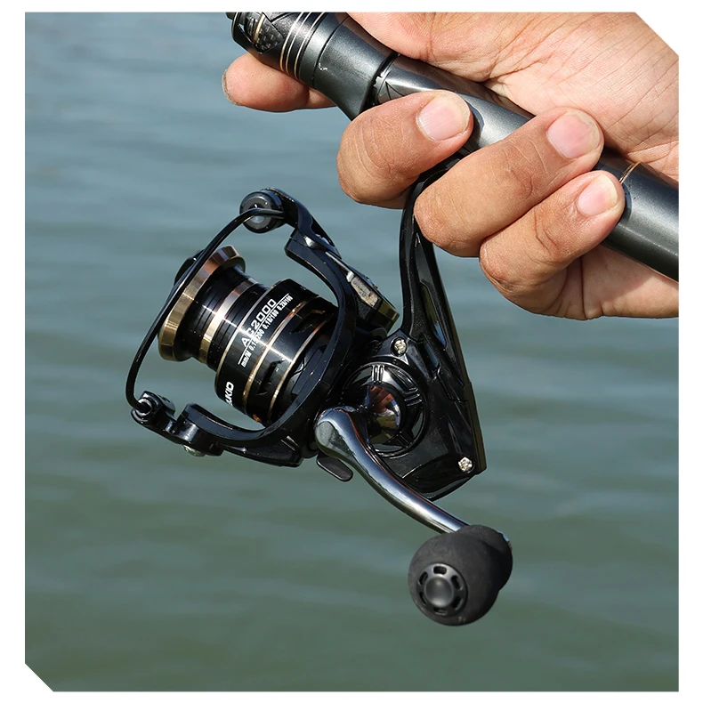 Angeln Reel Spinning Reel 2000-7000 Metall Spule Salzwasser Süßwasser Reel Angeln Karpfen Reel Angeln Werkzeuge – Detail 19