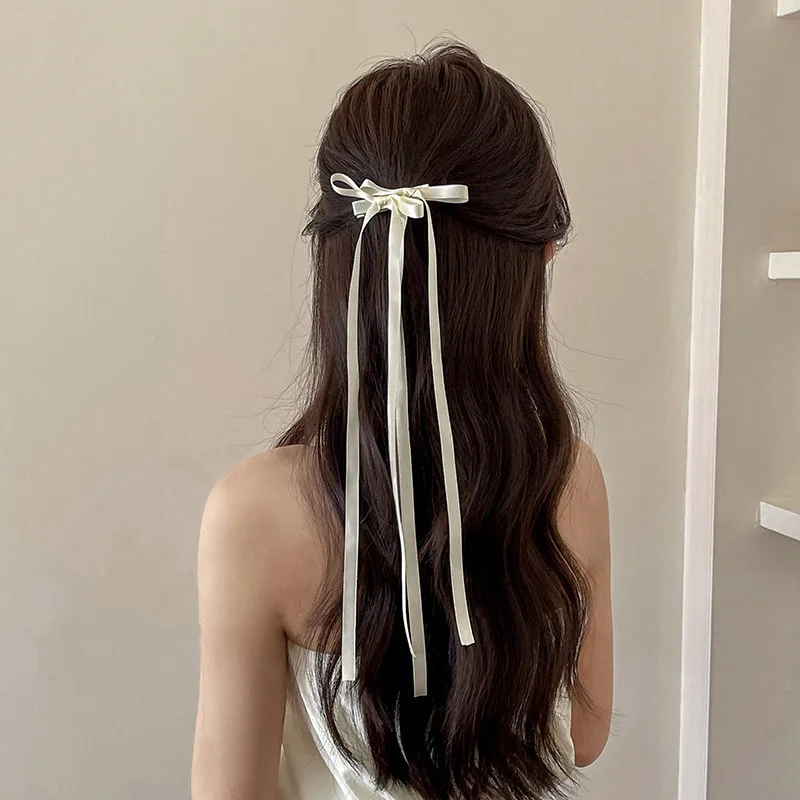 2023 neue Mode Stoff Band Haars pange Klemme süße Schleife Haarnadel Haars pangen für Frauen Mädchen Haarschmuck koreanischen Kopfschmuck Geschenk – Detail 12