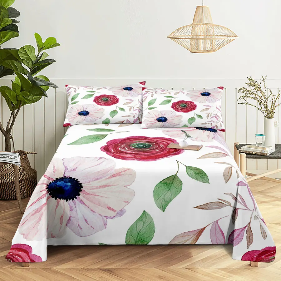 Pink bed sheet 16