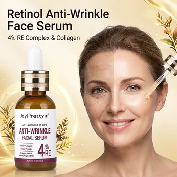 Retinolo Siero Viso Anti Rughe Idratazione Profonda Nutrire Essenza Dissolvenza Linea Sottile Rassodante Anti Invecchiamento Siero Viso Cura Della Pelle