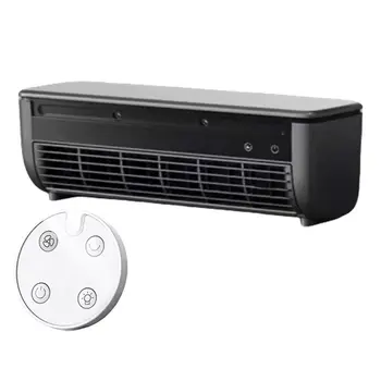 Ventilateur mural ABWM - Refroidisseur d'air rapide sans pales, mini climatiseur sans fil silencieux avec télécommande 1