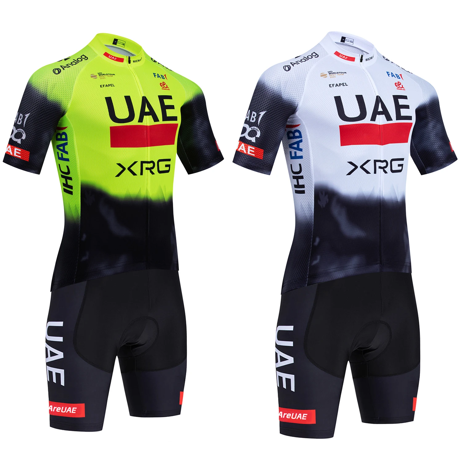 Tour de France 2025 equipo de los Emiratos Árabes Unidos Ciclismo Maillot Licra - Secado Rapido 1