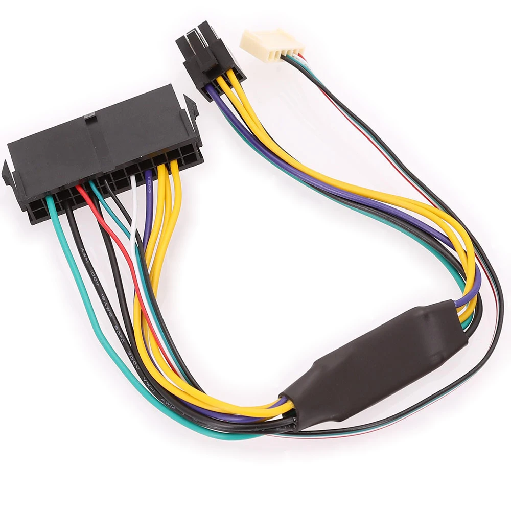 Stromkabel 24Pin auf 6 Pin ATX Kabel Netzteil Splitter für HP Elite Z230 Z220 SFF Stromkabel Konverter Mini 6pin Extend Line Adapter – Detail 1