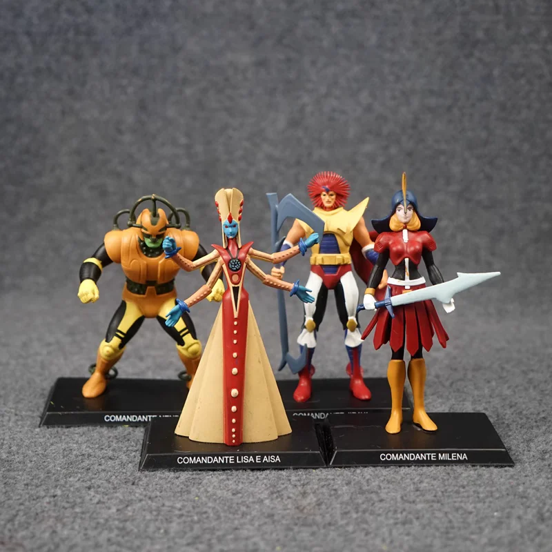 13-15Cm Indistruttibile Steel Man Daitarn Action Figure Doll Pvc Comandante Milena Jiraya Lisa Model For Kids Toy