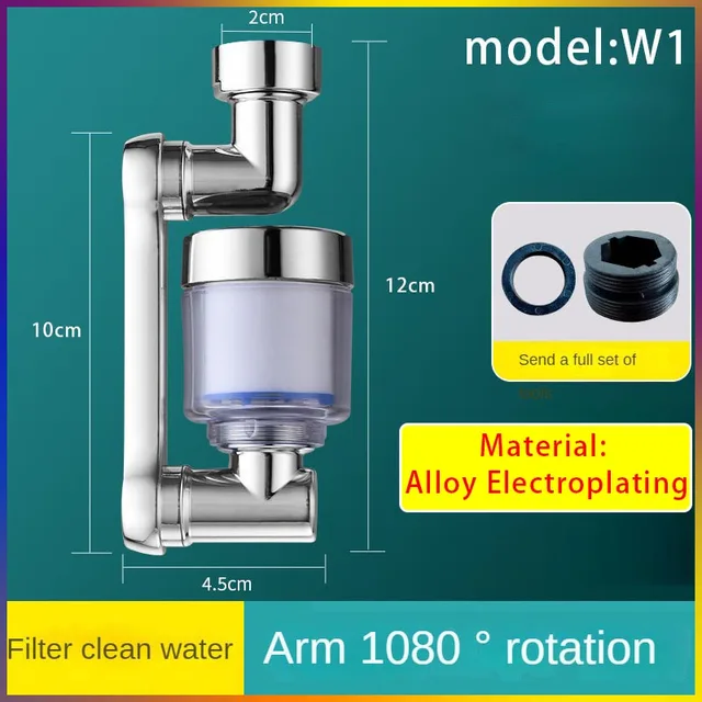 ก๊อกน้ำฝักบัวก๊อกน้ำสำหรับห้องครัวแบบหัวฉีดดึงออกตัวเชื่อมต่อ3ทางอ่างล่างหน้าหัวหัวก๊อกห้องน้ำในห้องน้ำ 1
