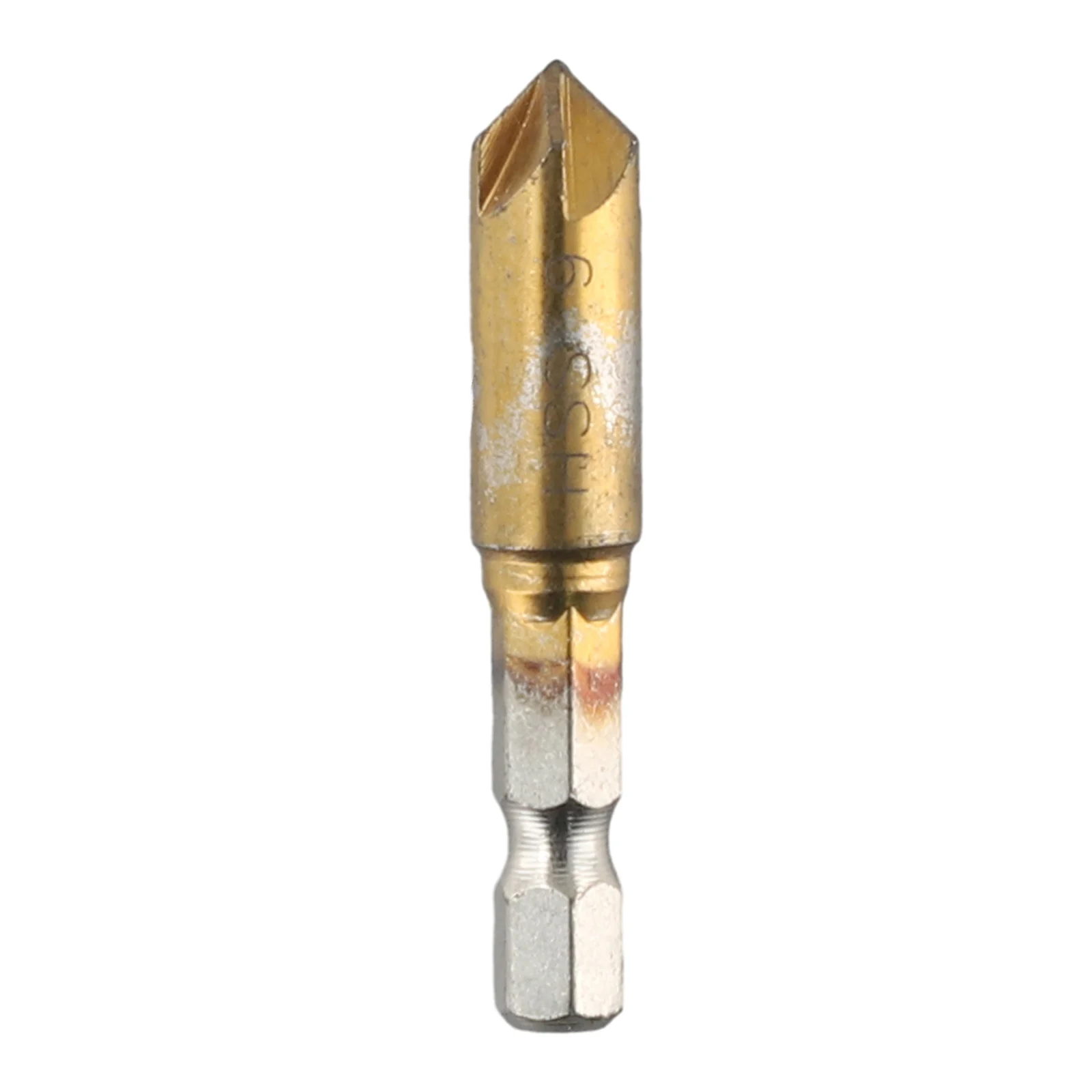 

1Pc Countersink Drill Bit 5 Flute Bits Chamfering Deburring Tool Hole Opener 6/8/9/12/16/19mm 1/4'' Hex Shank Metalworking Parts