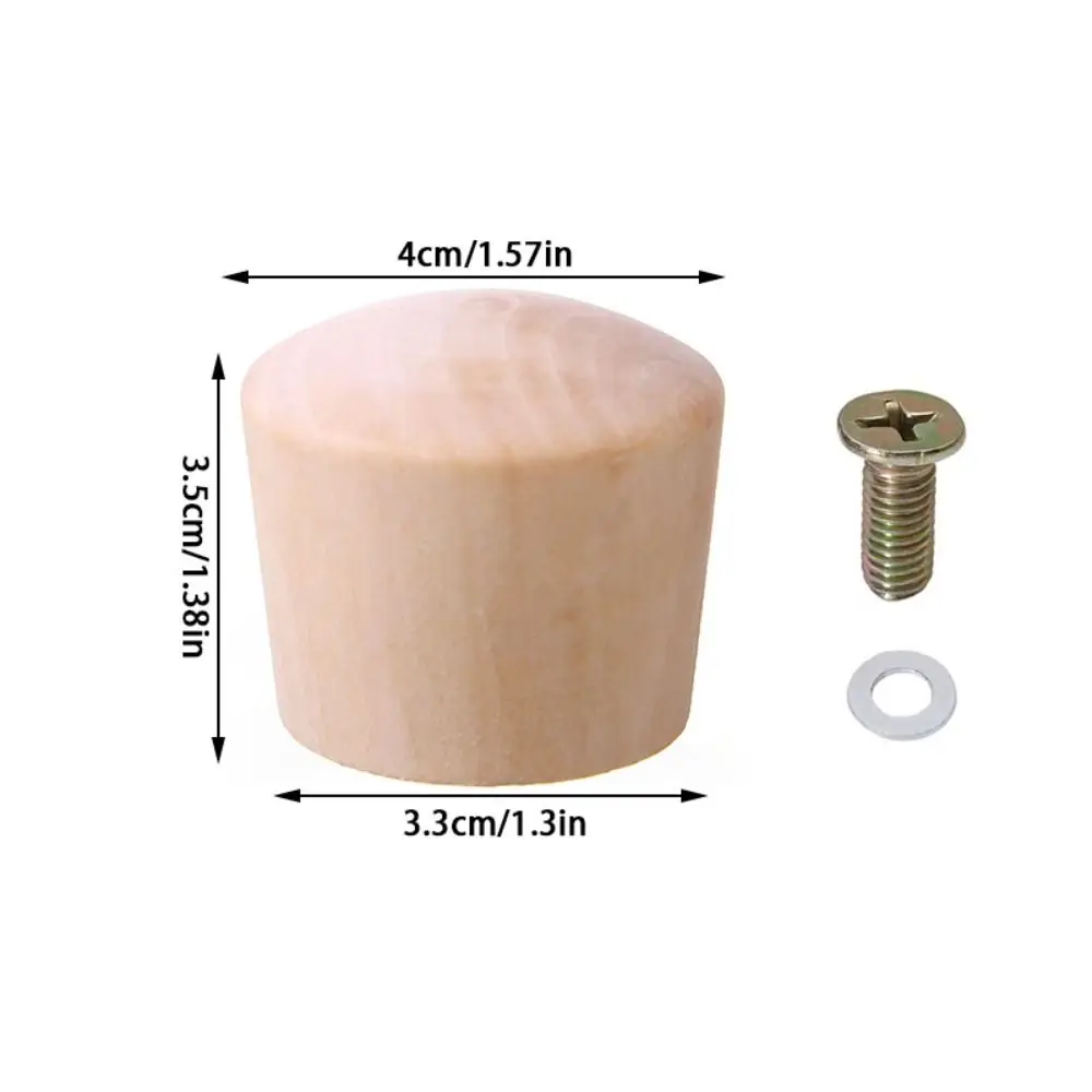 Wooden Insulated Pot Lid Handle Replacement for Kitchen Cookware