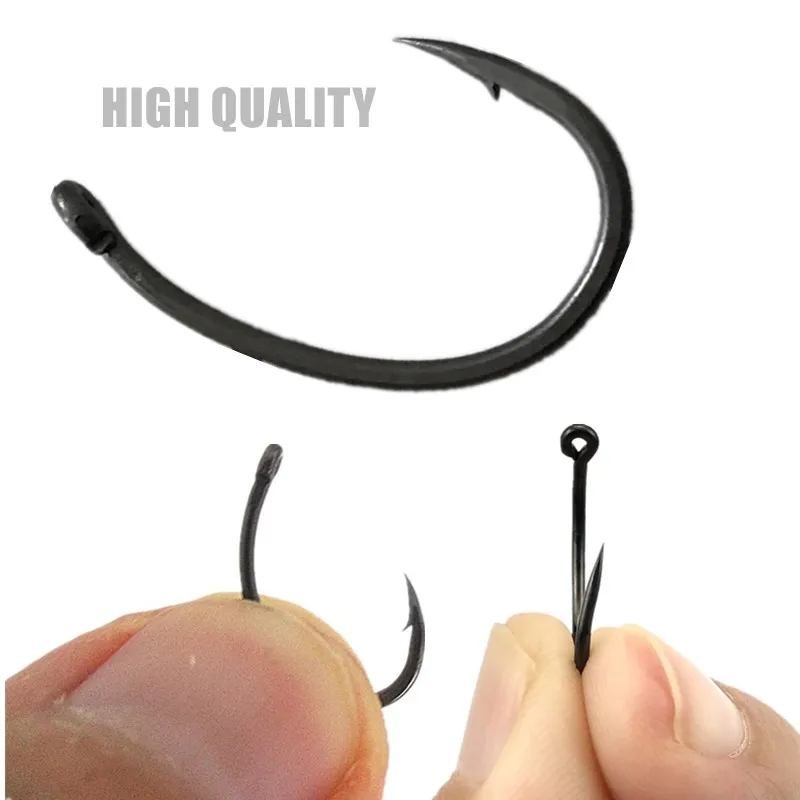 Carp Hooks Fishing Tackle Chod Wide Gape Krank Curve Shank Choddy For