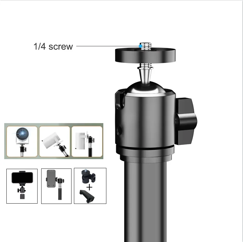 Extendable Portable Phone Bracket for HY300 Pro Mini Projector Travel Tripod Stand Mount Max Load-Bearing 1.5kg