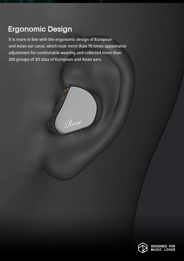 Rose Technics QT9 MK2S In-Ear Earphone-3