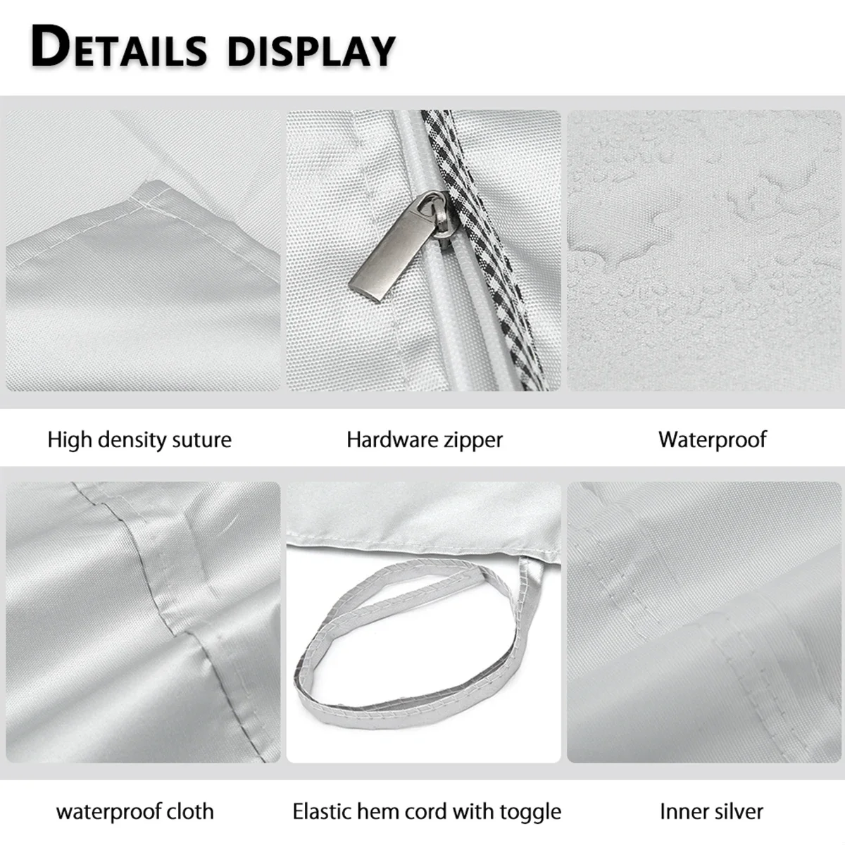 Description Picture 6 of itemWasher and Dryer Covers,Dustproof Front-Loading Washine Machine Cover,Sunscreen Waterproof Washing Hine Protection Zipper Design