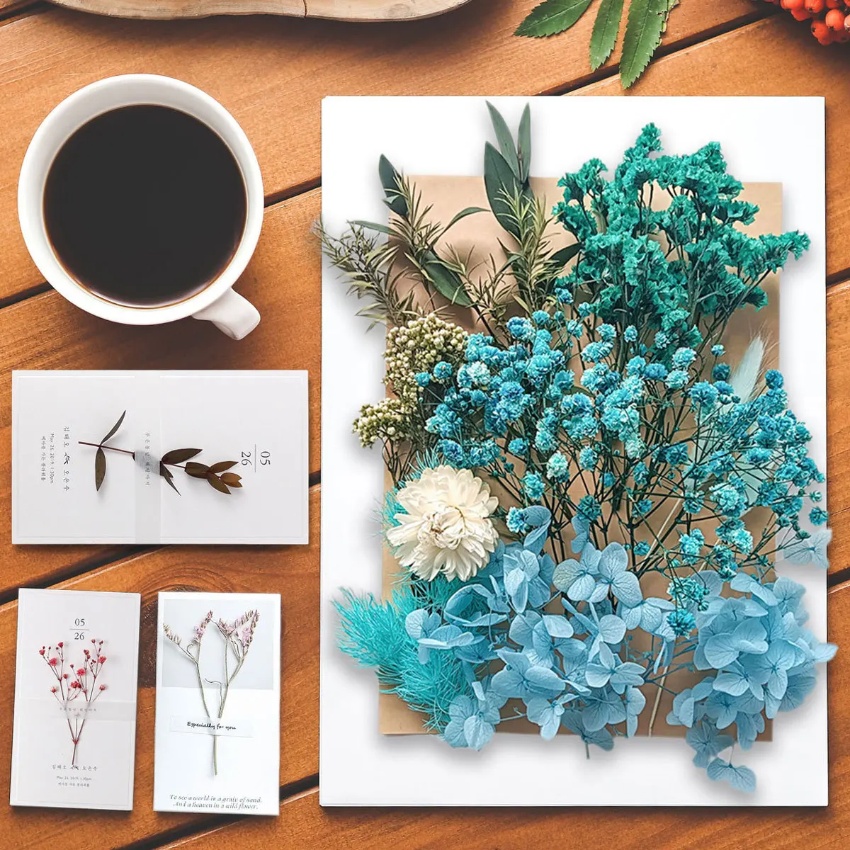 PATIKIL Fiore Pressato Essiccato, 60pz Per Creazioni In Resina Fai Da Te Unghie Artigianali Scrapbooking Gioielli Decorativi Floreali Candele