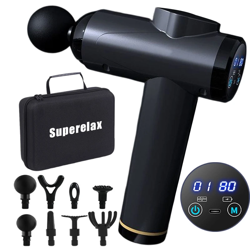 Fitness Equipment Muscle Massagers Gun Fascia Massager Electric Neuk