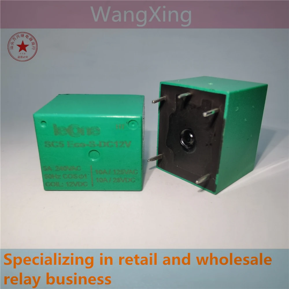 

SC5Eco-S-DC12V Spot Оригинальное электромагнитное реле постоянного тока с 5 контактами