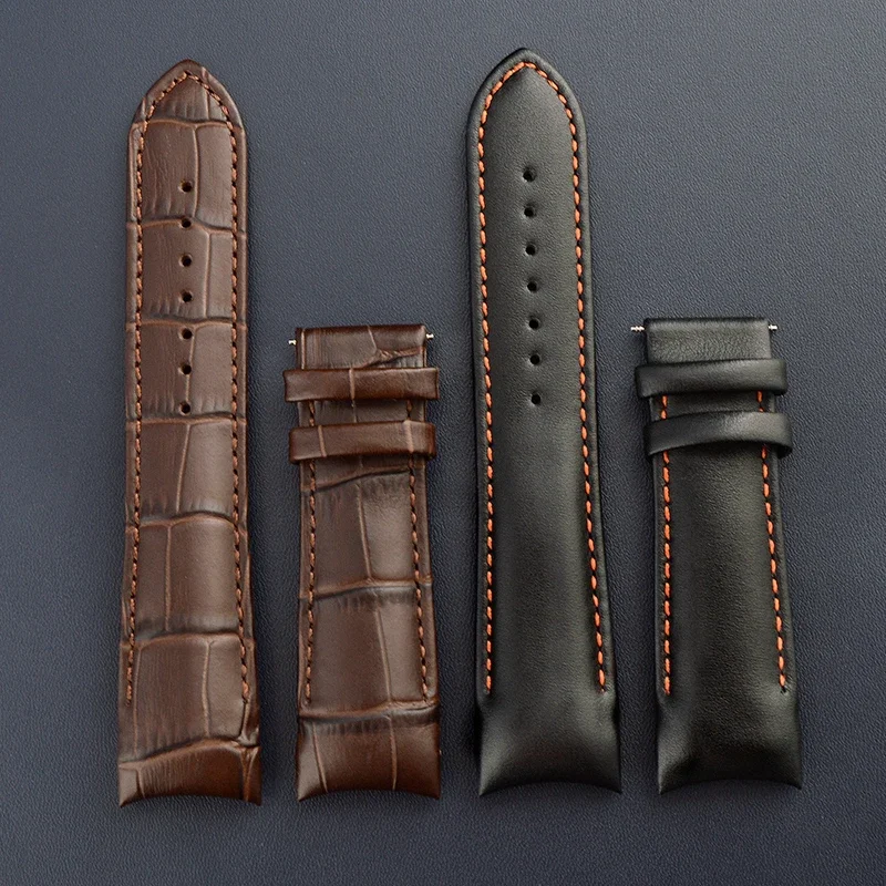 Cinturino In Vera Pelle Per Tissot Couturier T035 T035410/407A T035617 T035410 T035627 Cinturino Per Orologio Curvo Speciale Morbido