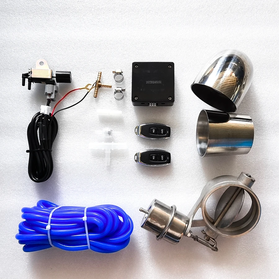Car Air Bag Exhaust Valve Normal Open Style 2.0 To 3.5 Inch Cutouts Adjustable Sounds By Remote Conroller