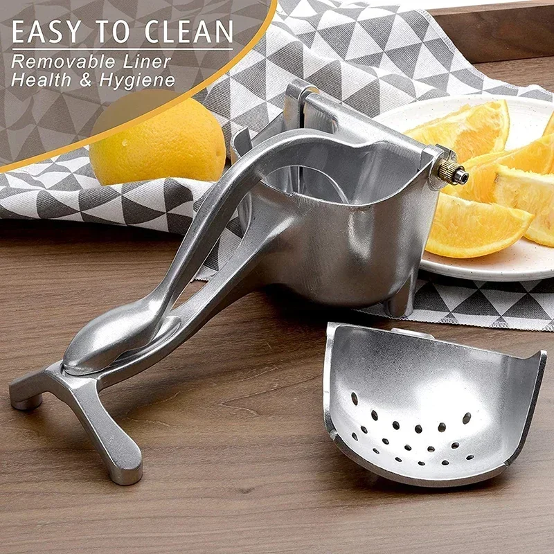 Manual Juice Squeezer Aluminum Alloy Hand Pressure Fruit Juicer Pomegranate Orange Lemon Squeezer Kitchen Accessories