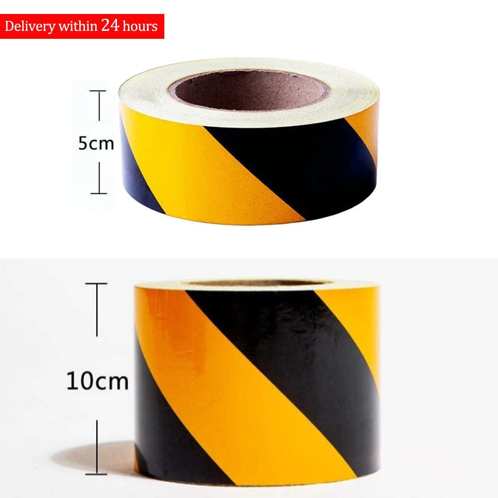 

Reflective Safety Warning Conspicuity Tape Adhesive Stickers Decal Decoration Warning Tapes Film Safety Tape