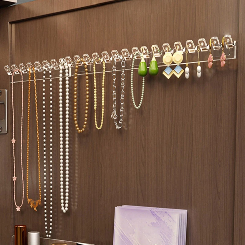 3/6/12/18pcs Necklace Storage Rack, Bracelet And Earrings