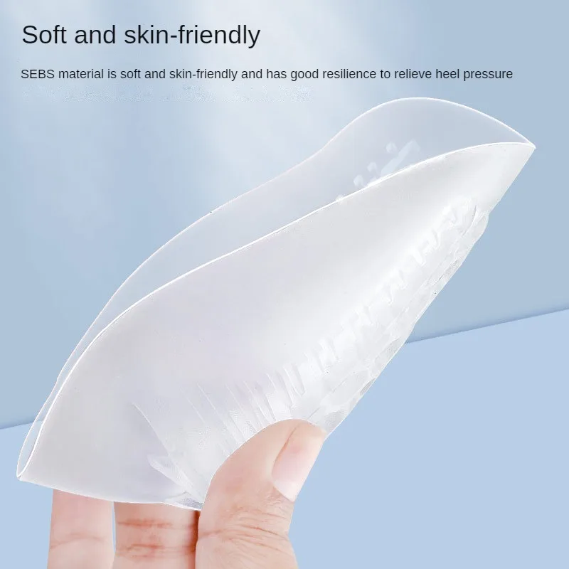 U-Shaped Cup Half Elevator Insoles Height Increase Heel Lift Insert Washable Reusable Heel Pads Cushion-shoe insoles,heel patch insole,heel insoles,heel cushion insole